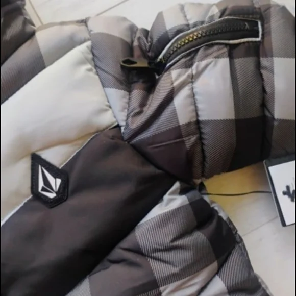 VOLCOM Baby NEW Quilted Puffer Fleece Lined Snowsuit - Picture 5 of 13